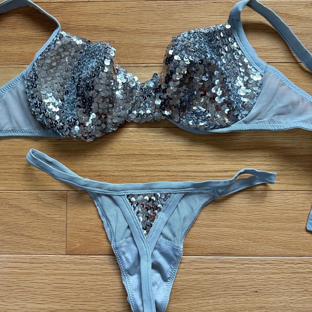 Laperla sequins underwear set